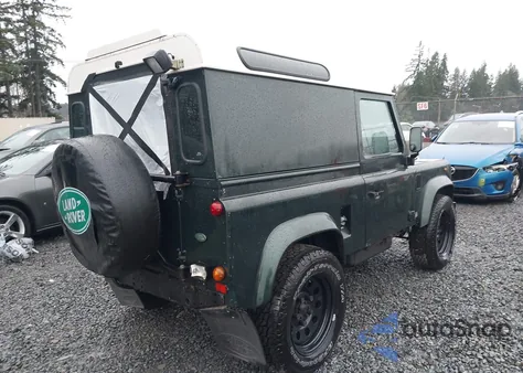 1998 Land Rover Defender z USA, uszkodzony, nr VIN SALLDVA68WA138598